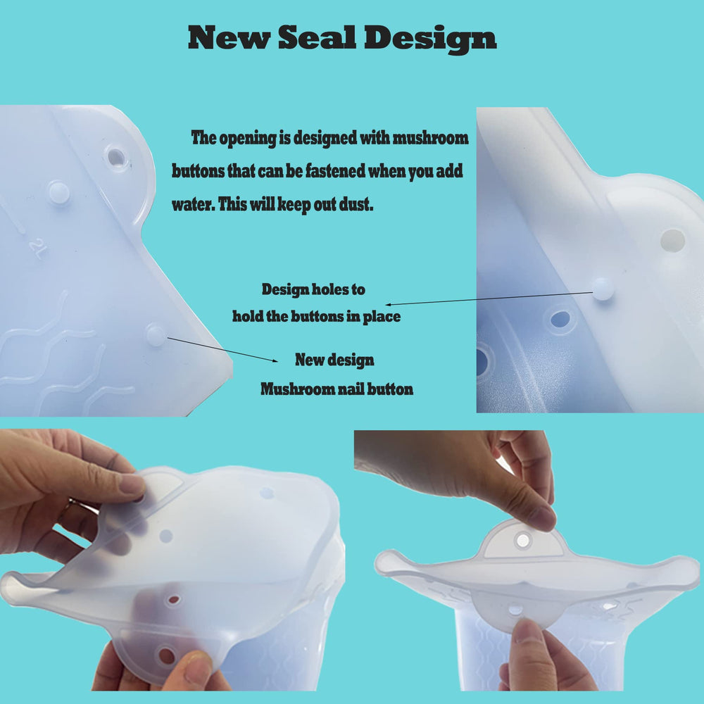 Six replaceable tips provide options for gentle flow and personalized cleansing sessions