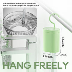 GNEGKLEAN enema tube with filter for cleaner input