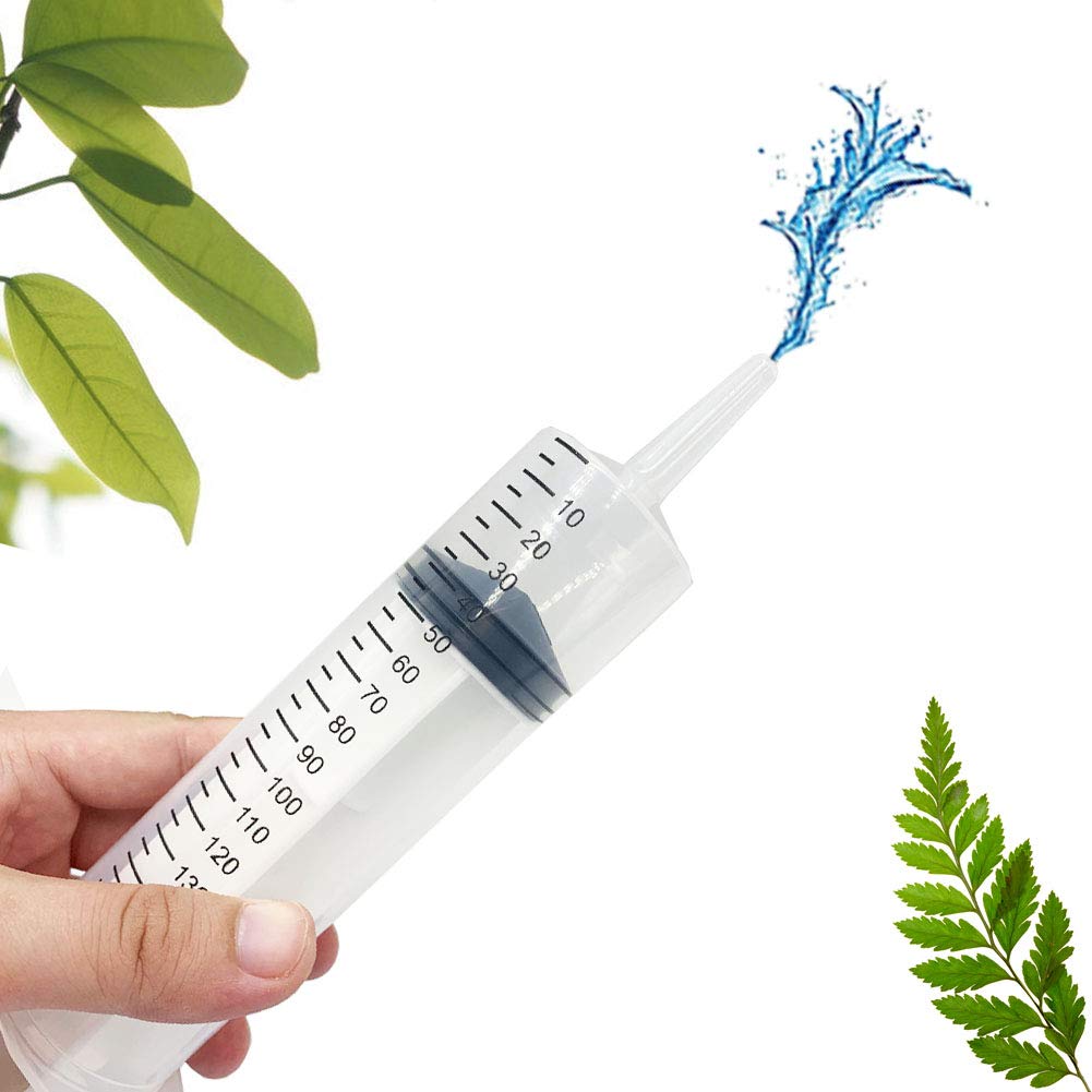 Gnegklean measure-scale on the tube helps monitor injected volume