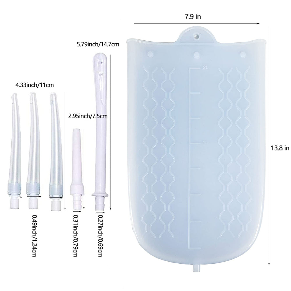 Water thermometer helps monitor liquid temperature for safer, comfortable enema experiences