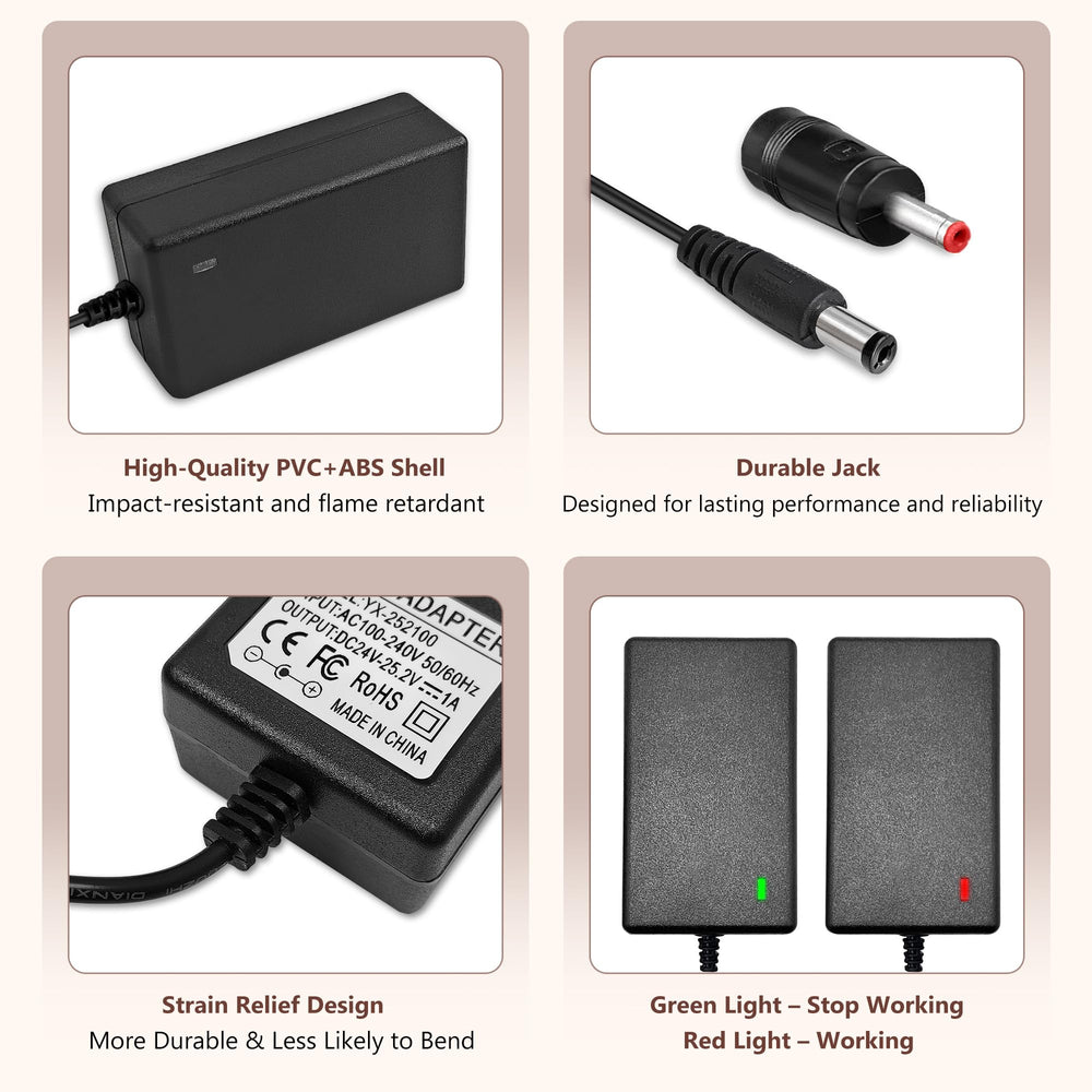 GnoTis supports Hypervolt, Cotsoco, Feeke and JUFIT models for easy replacement charging
