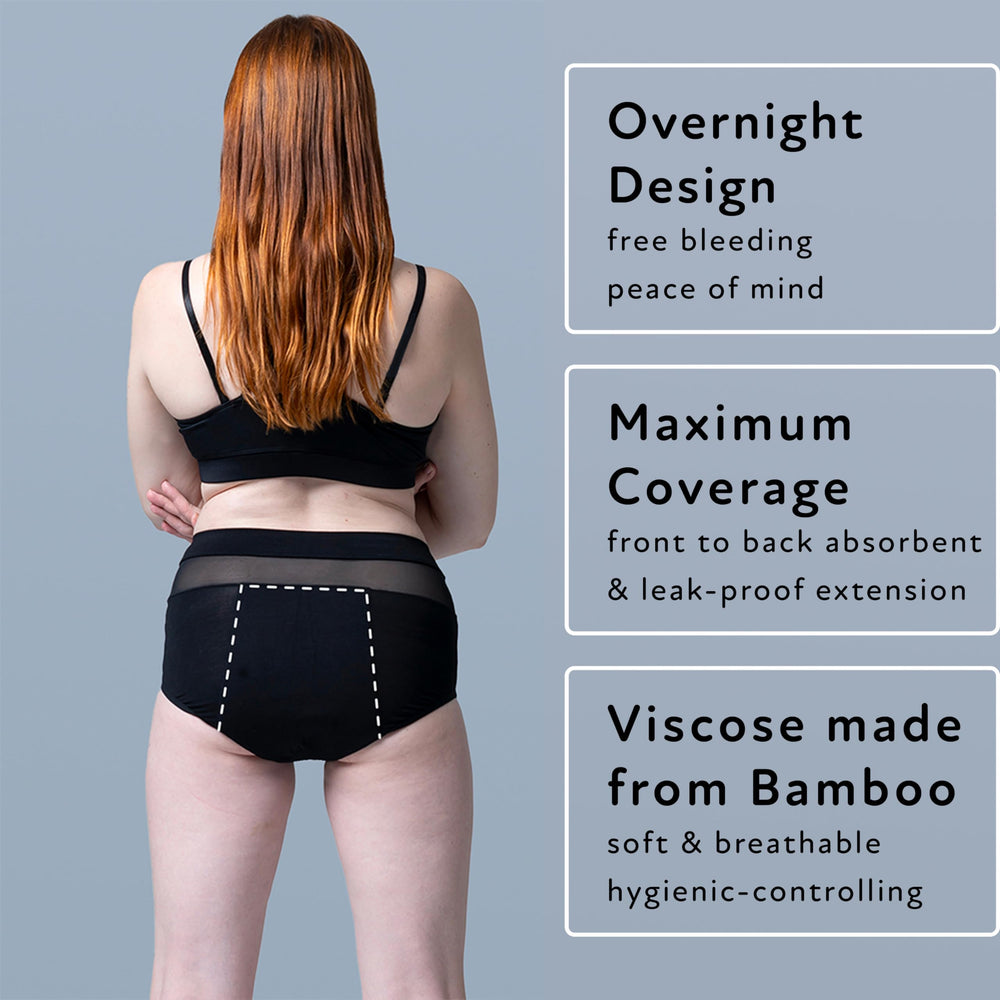 Goat Union overnight underwear fabric texture indicating safety and quality