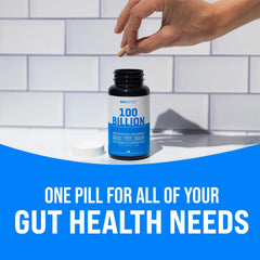 GOBIOTIX 100Billion with prebiotic fiber supports healthy digestion and nutrient uptake.
