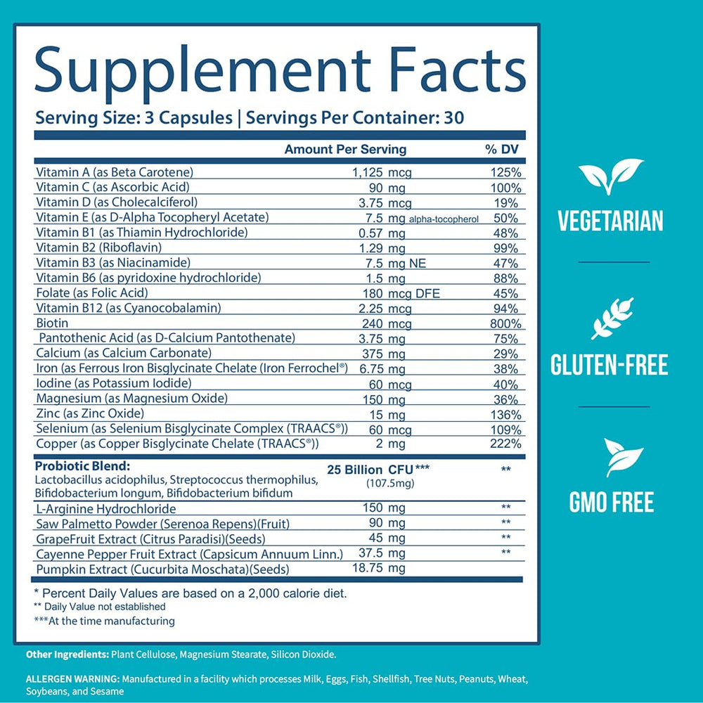 GoBiotix bottle illustrating convenient serving sizes for daily use