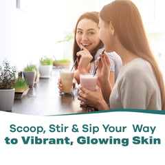 GOBIOTIX collagen powder unflavored mix dissolves easily in hot or cold beverages