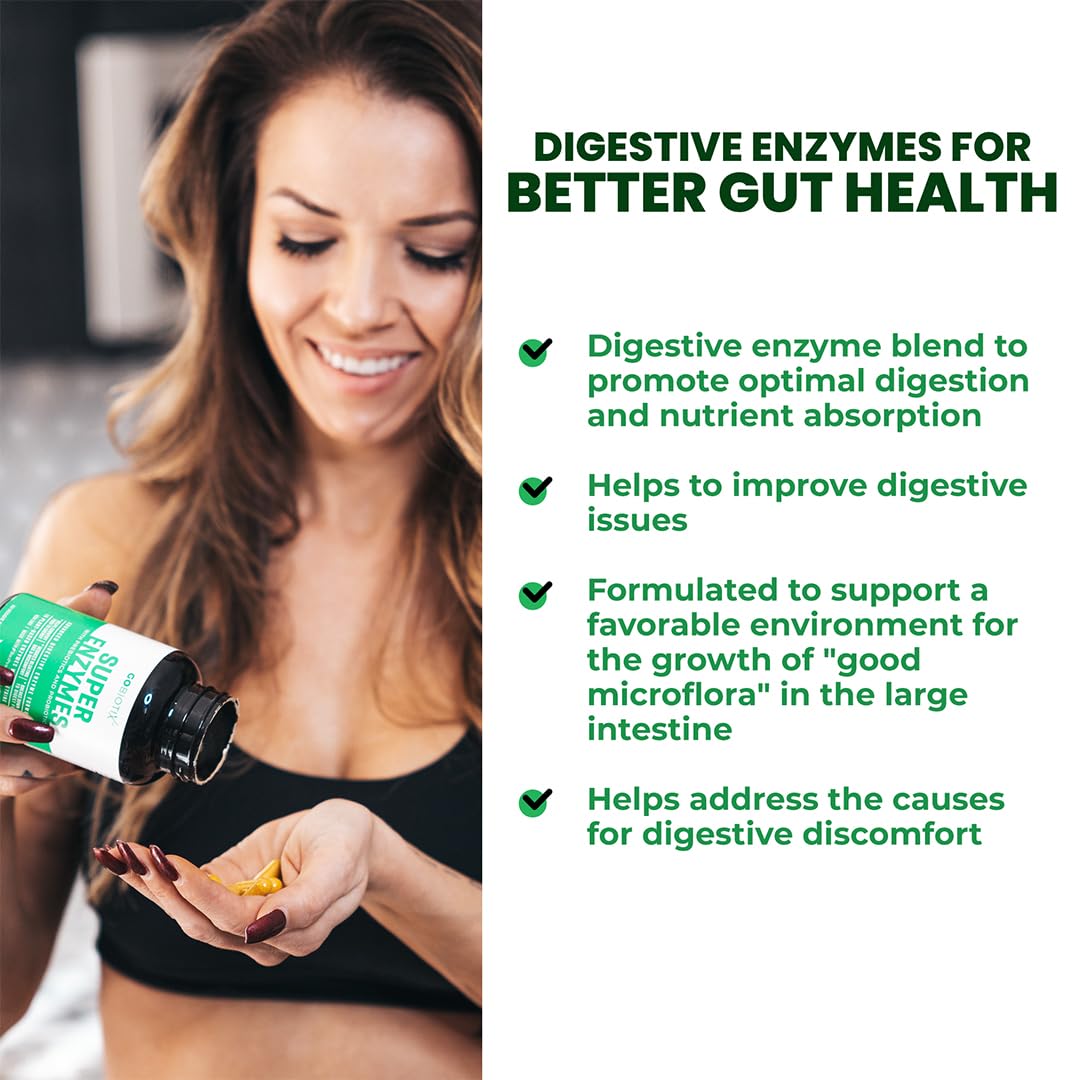 GoBiotix ingredients list highlighting plant enzymes and prebiotics