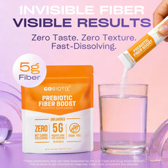 GoBiotix fiber supplement scoop included for easy daily intake