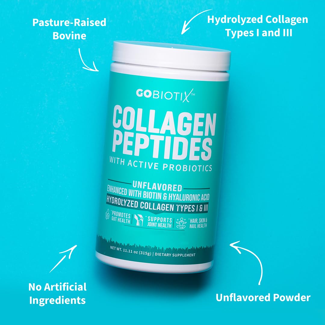 GOBIOTIX grass-fed bovine sourced collagen highlights quality and purity