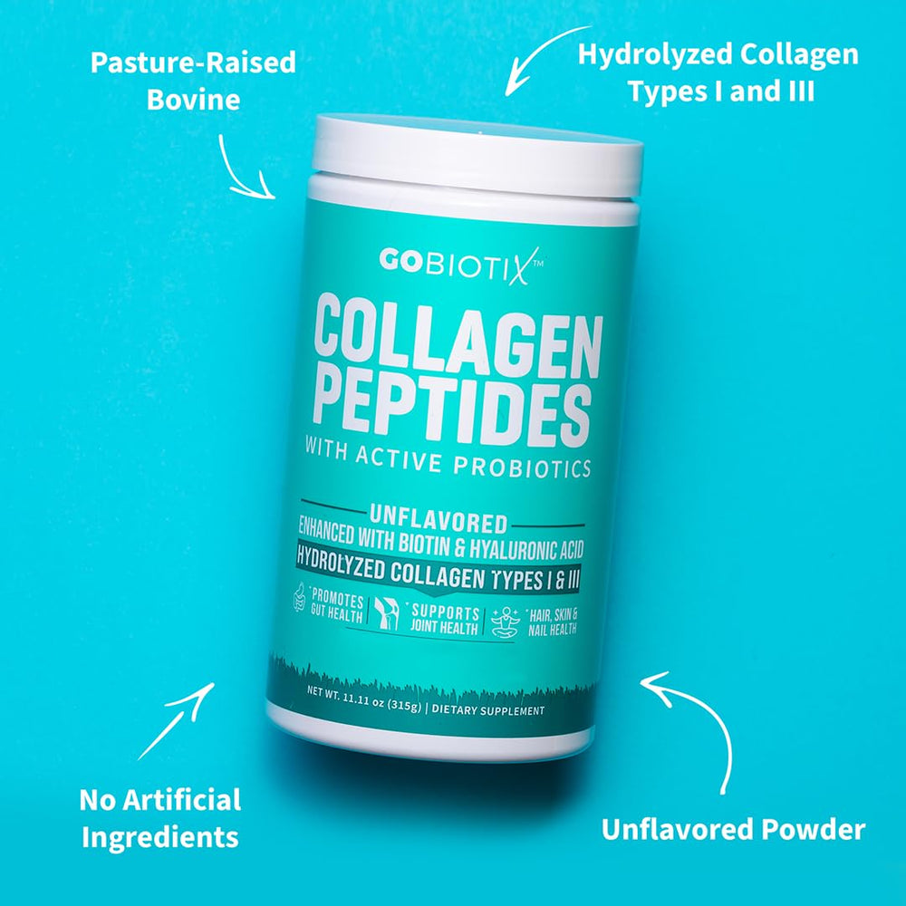 GOBIOTIX grass-fed bovine sourced collagen highlights quality and purity