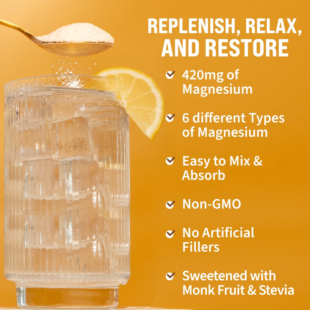 GoBiotix lemon lime flavor powder poured into a glass of cold water.