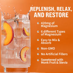 GoBiotix magnesium powder label highlighting multi-form magnesium.