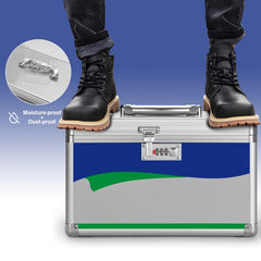 GODLONSEN first aid box open tray reveals organized interior