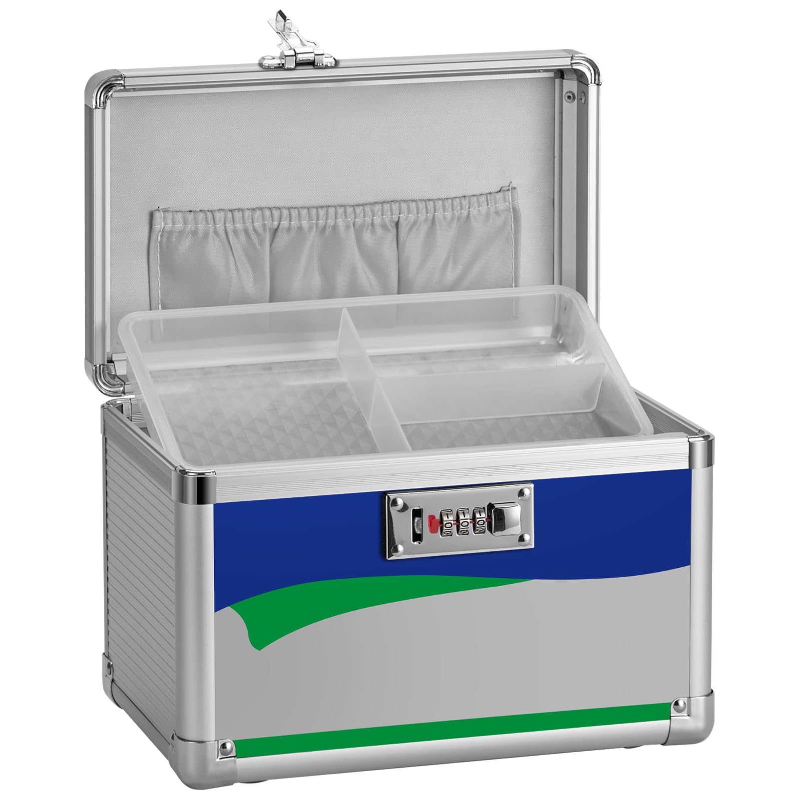 GODLONSEN medicine box with code front view for secure pill storage