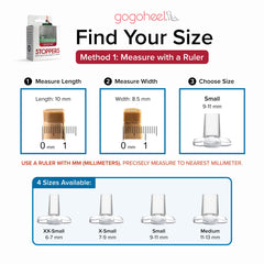 USA-made GoGoHeel Stoppers demonstrate trusted quality.