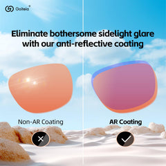 Goiteia anti-reflection coating cuts glare for clearer viewing