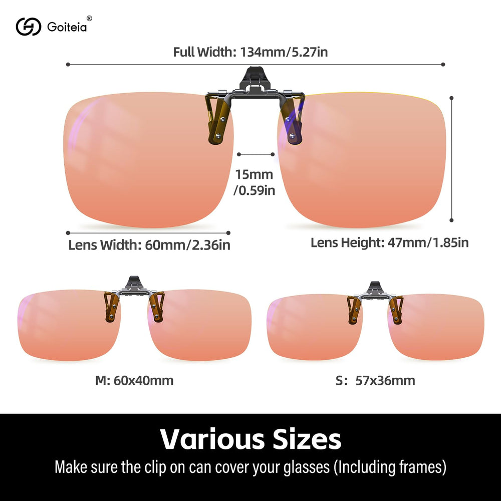 Goiteia lightweight-clip-on attachment stays comfortable for extended wear