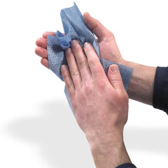 GOJO Fast Towels lift dirt oil and grease from skin and surfaces.