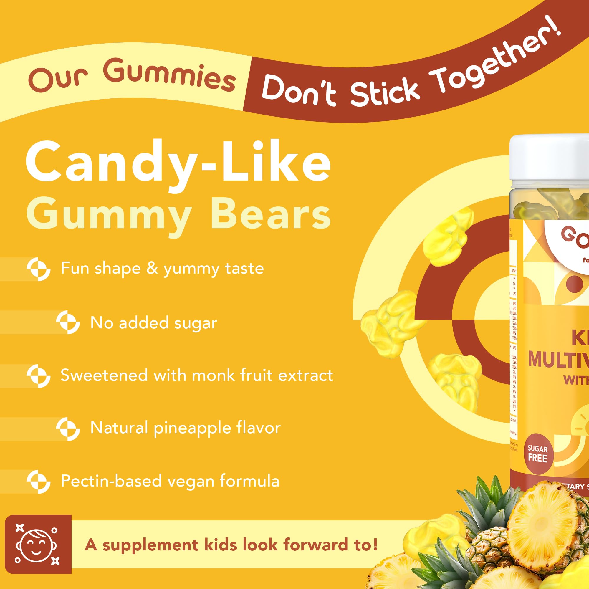 GOJOY NATURALS gluten-free label on jar for gluten-free families