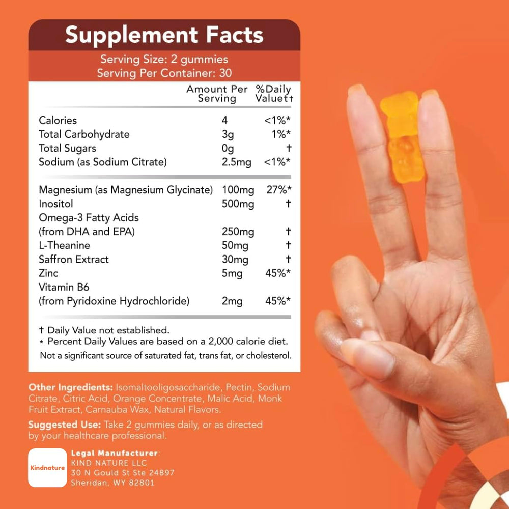 GOJOY NATURALS label confirms vegan, gluten-free, and non-GMO attributes.