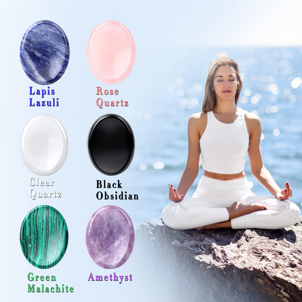 GolbalJew malachite crystal palm stone brings positive energy and protection