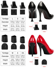 Golbylicc U-shape heel protectors XS-S-M offer secure fit and extend shoe life.