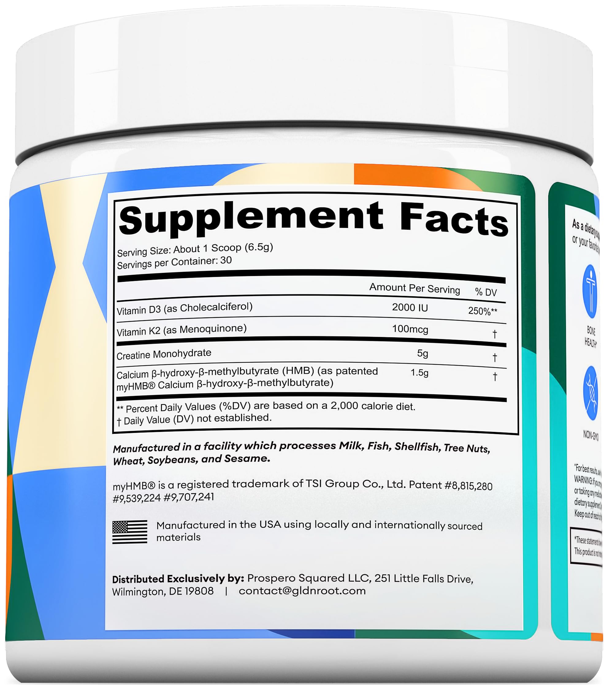 GoldenRoot GLDN Creatine shown in a shaker for convenient mixing.
