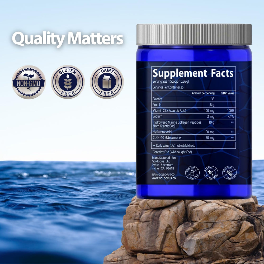 GOLDOPUS wellness smoothie lifestyle shot