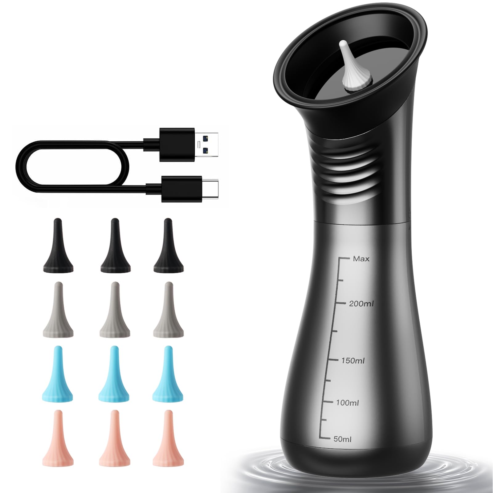 GOLFOEE ear cleaner front view, compact handheld design ideal for home use.