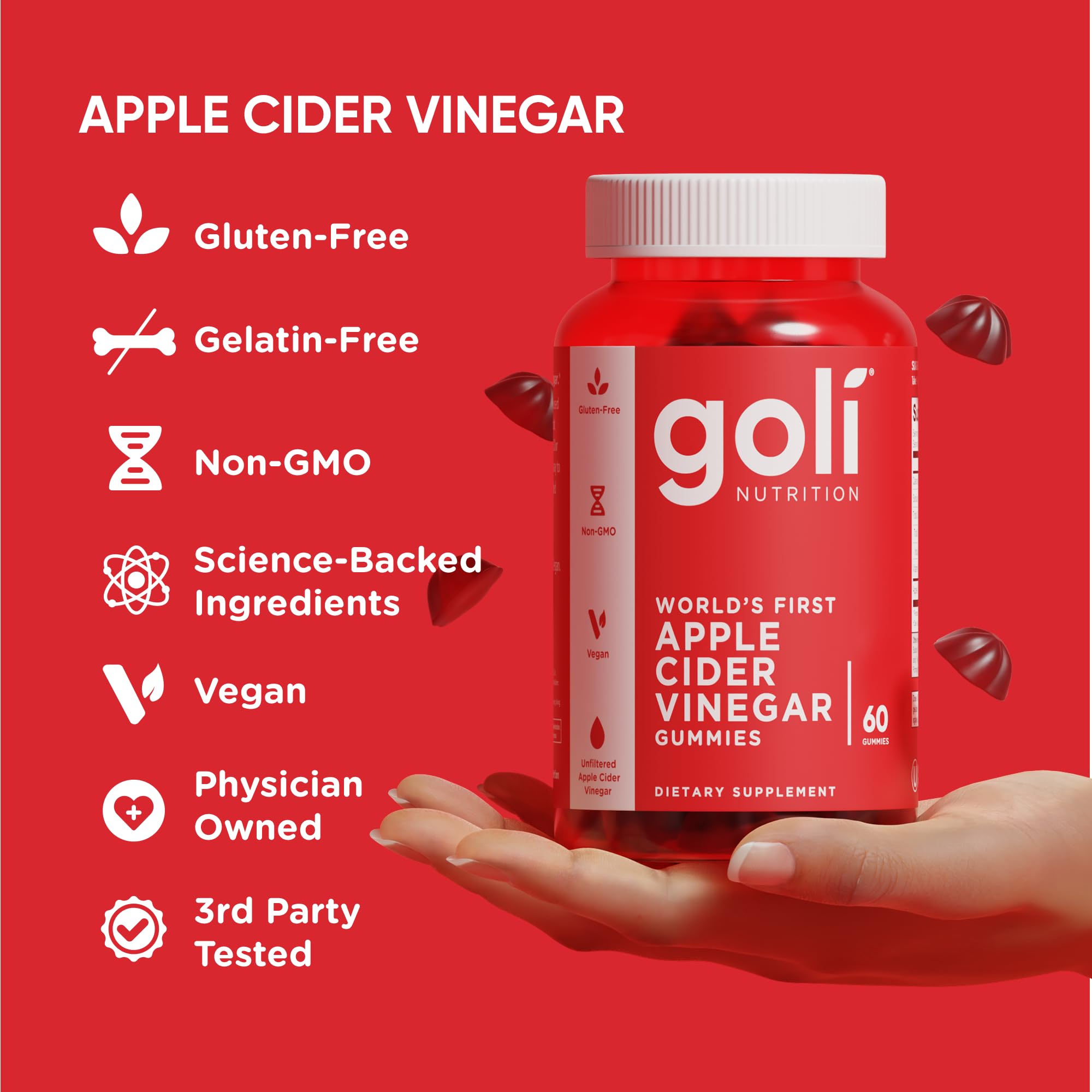 Lifestyle scene highlighting Goli for Good initiatives and brand values.