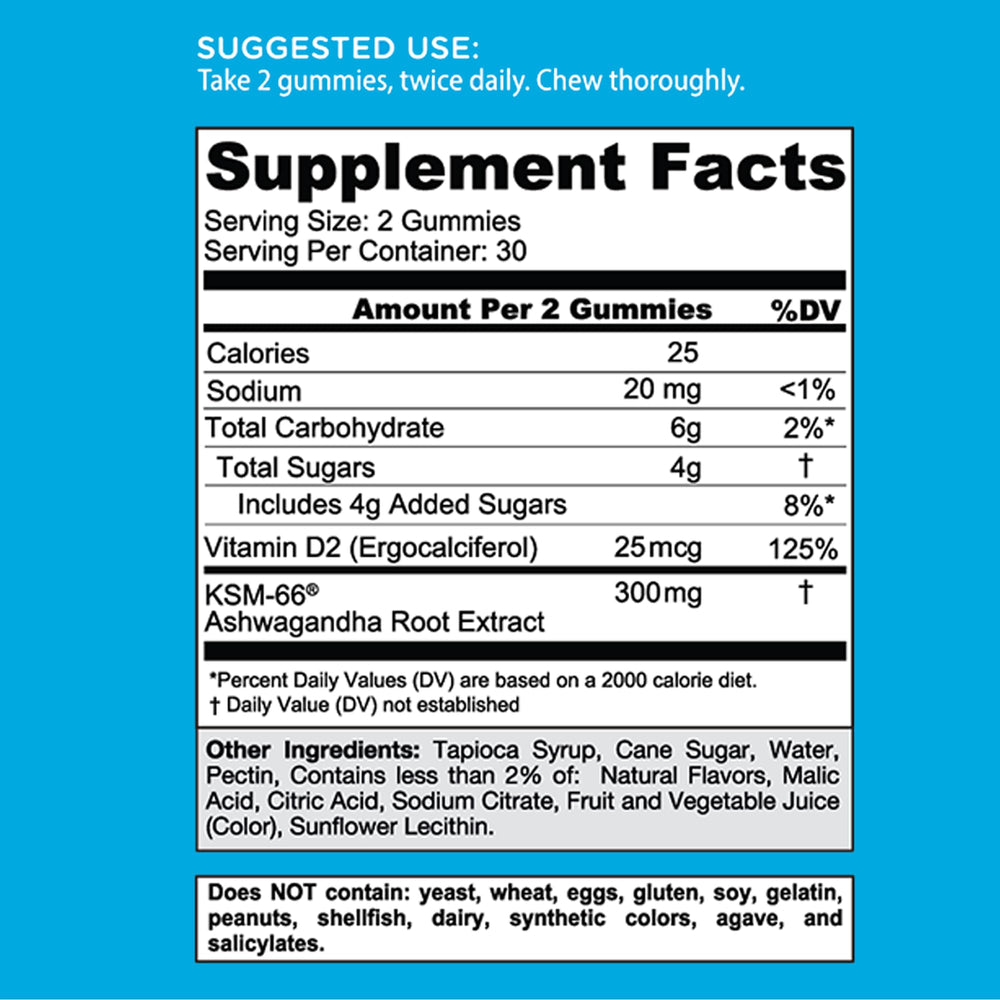 Goli Ashwagandha Gummies 3-pack packaging for bulk value.