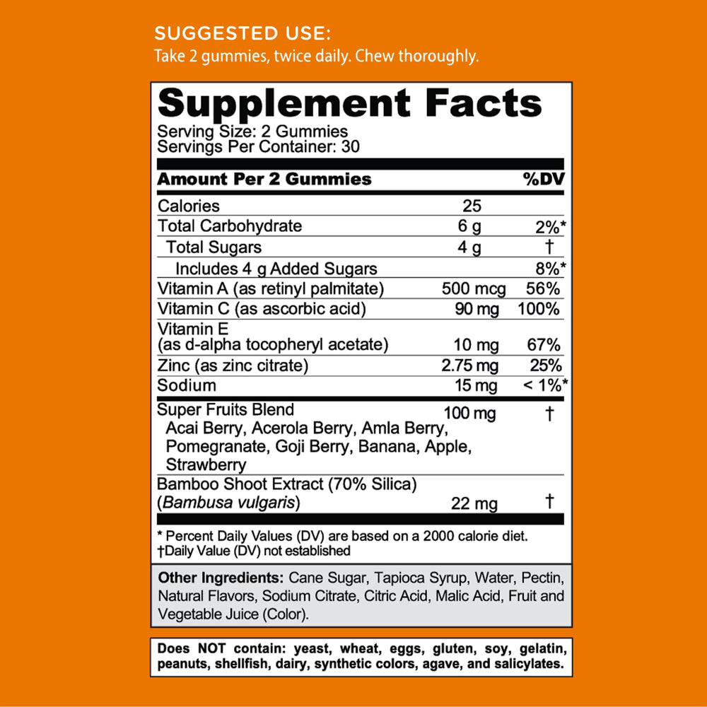 Goli Superfruits Gummies mixed fruit flavor suggests tasty daily ritual