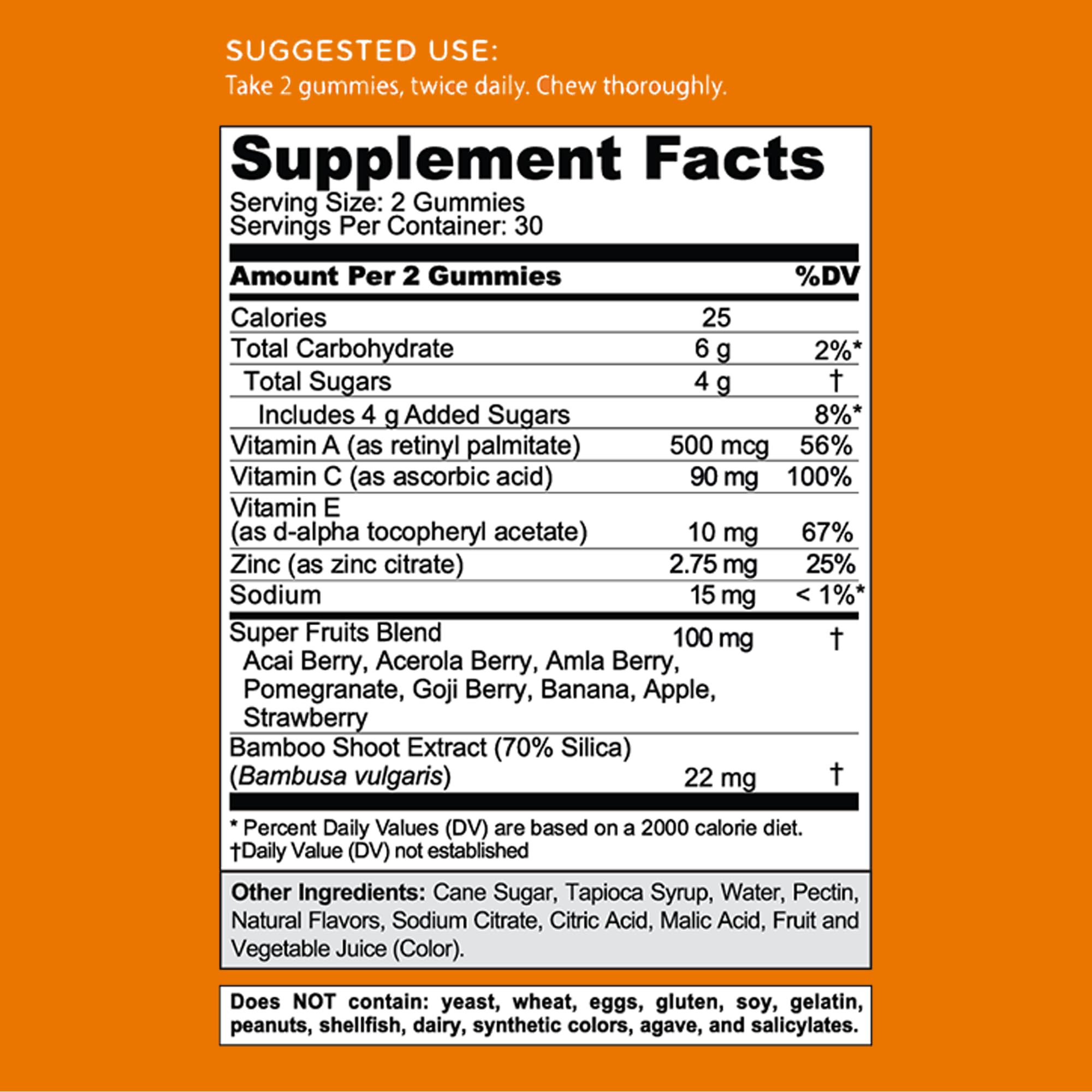 Goli Vegan gluten-free non-GMO immune gummies
