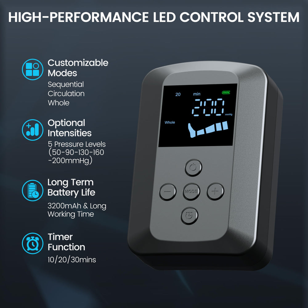 golifen digital controller panel close-up for easy session customization