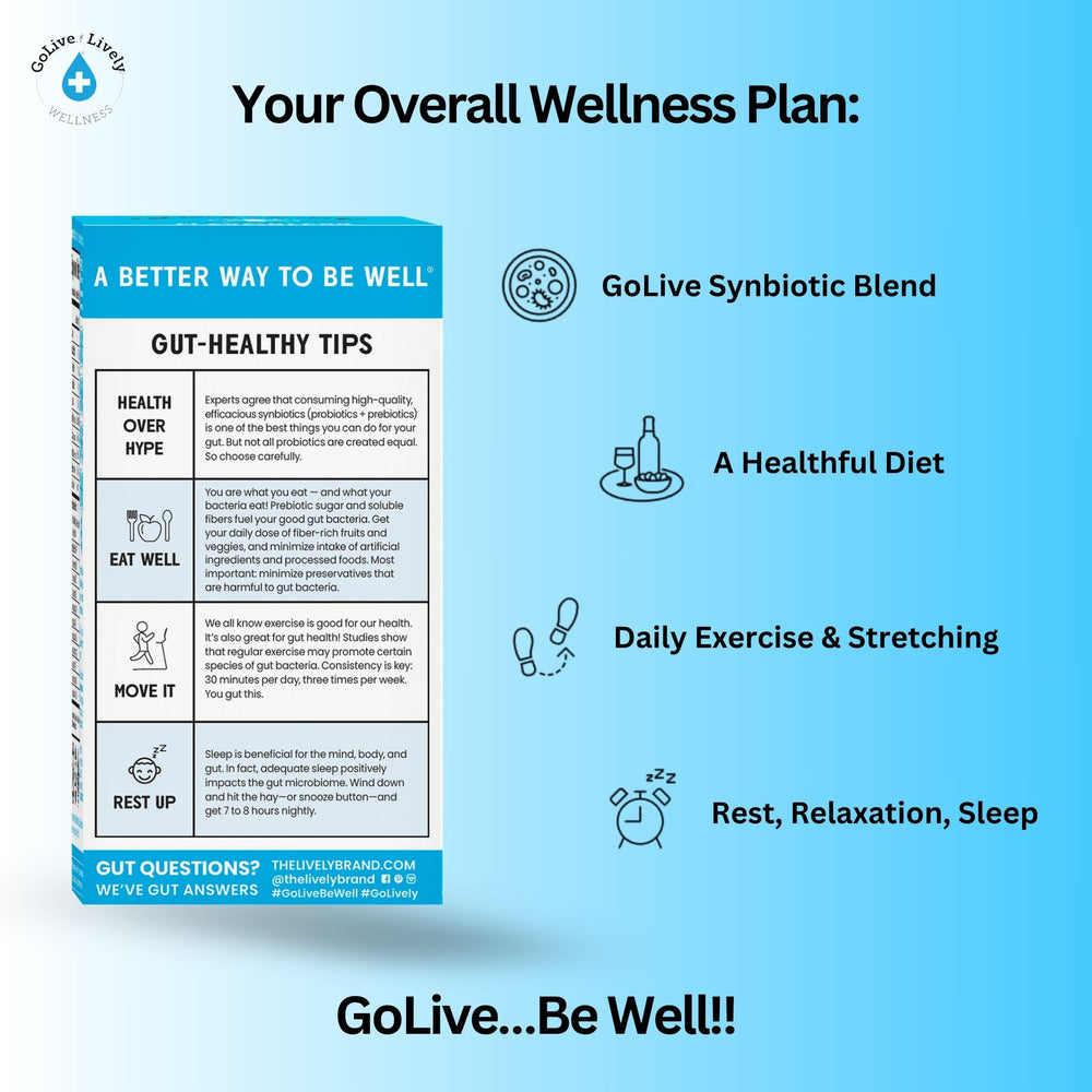 GoLive supplement with Vitamin D3 and electrolytes adds daily nourishment.