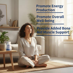 GONBERY Bisglycinate magnesium capsules for high absorption and calm energy.