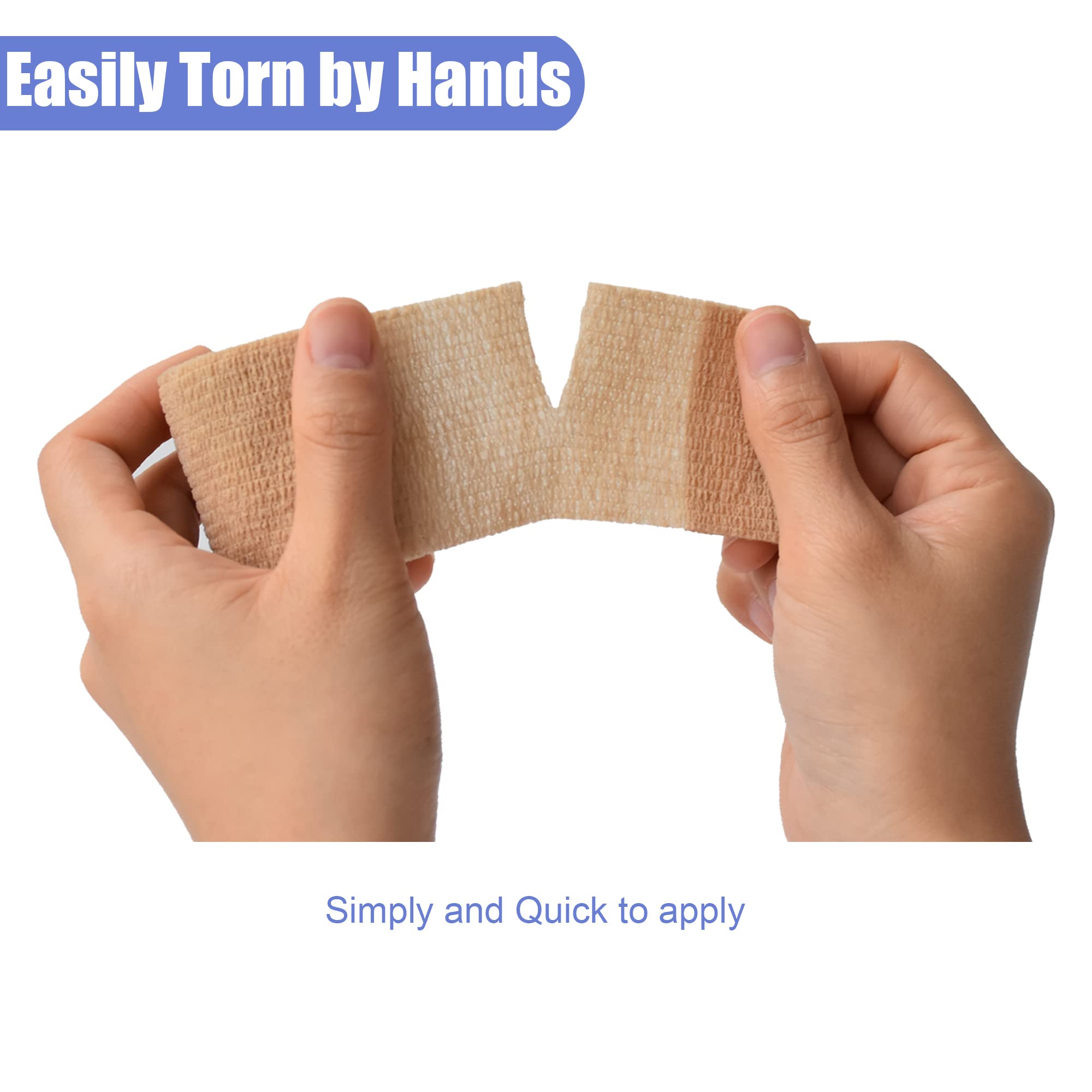 Gondiane wrap used on ankle for stable support demonstration