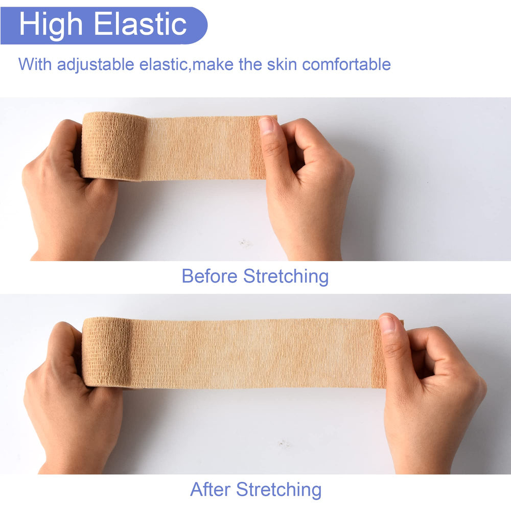Gondiane self-adhesive bandage wrap close-up illustrating self-sticking feature