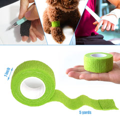 Gondiane purple self-adhesive wrap offers breathable protection for joints
