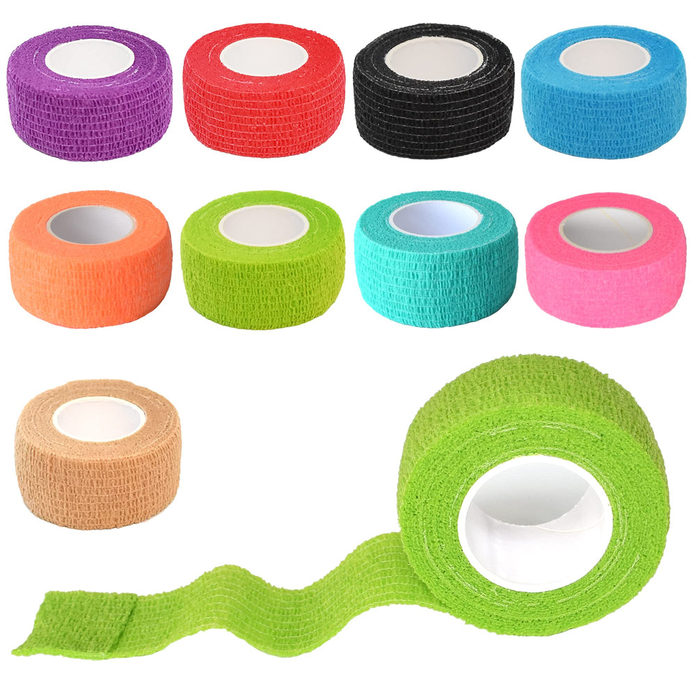 Gondiane self-adhesive bandage wrap in red for quick ankle or wrist support