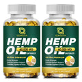 GONGOTA Hemp Oil Capsules - 100% Organic Hemp Oil, 60,000 Max Strength, 180 Veggie Softgels