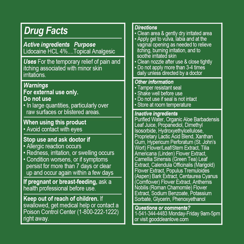 Good Clean Love packaging varies, same trusted care.