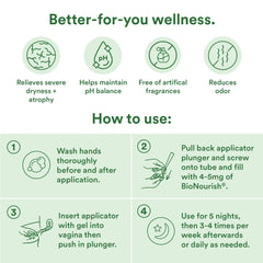 Good Clean Love Rehydrate applicator-ready demonstrates easy targeted relief from dryness