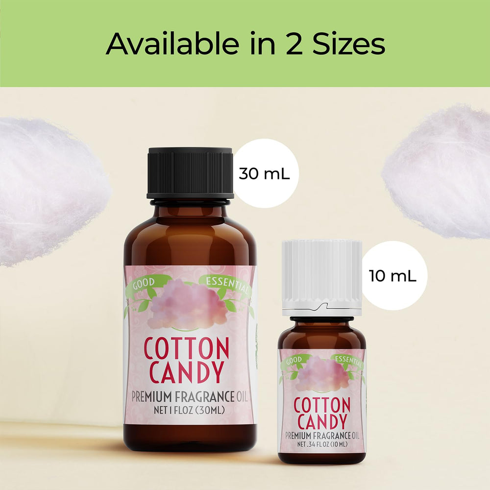 Good Essential fall ambience enhanced by cotton candy aroma in diffuser.