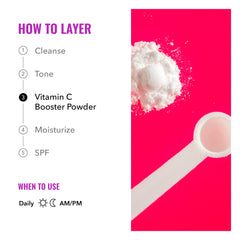 Good Molecules Vitamin C Booster Powder in clean packaging ready for everyday skincare.