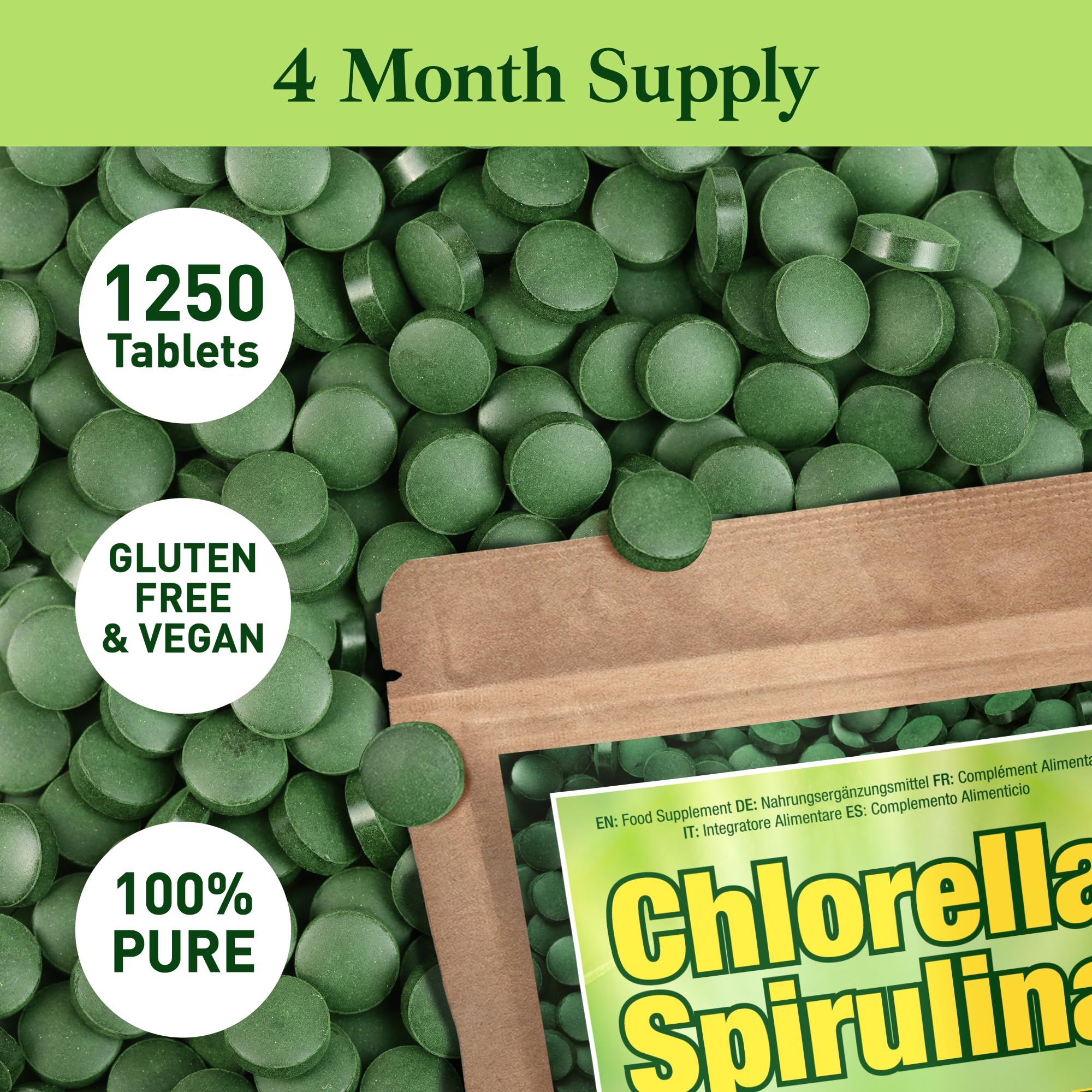 Good Natured non-GMO vegan capsules for clean plant-based nutrition.