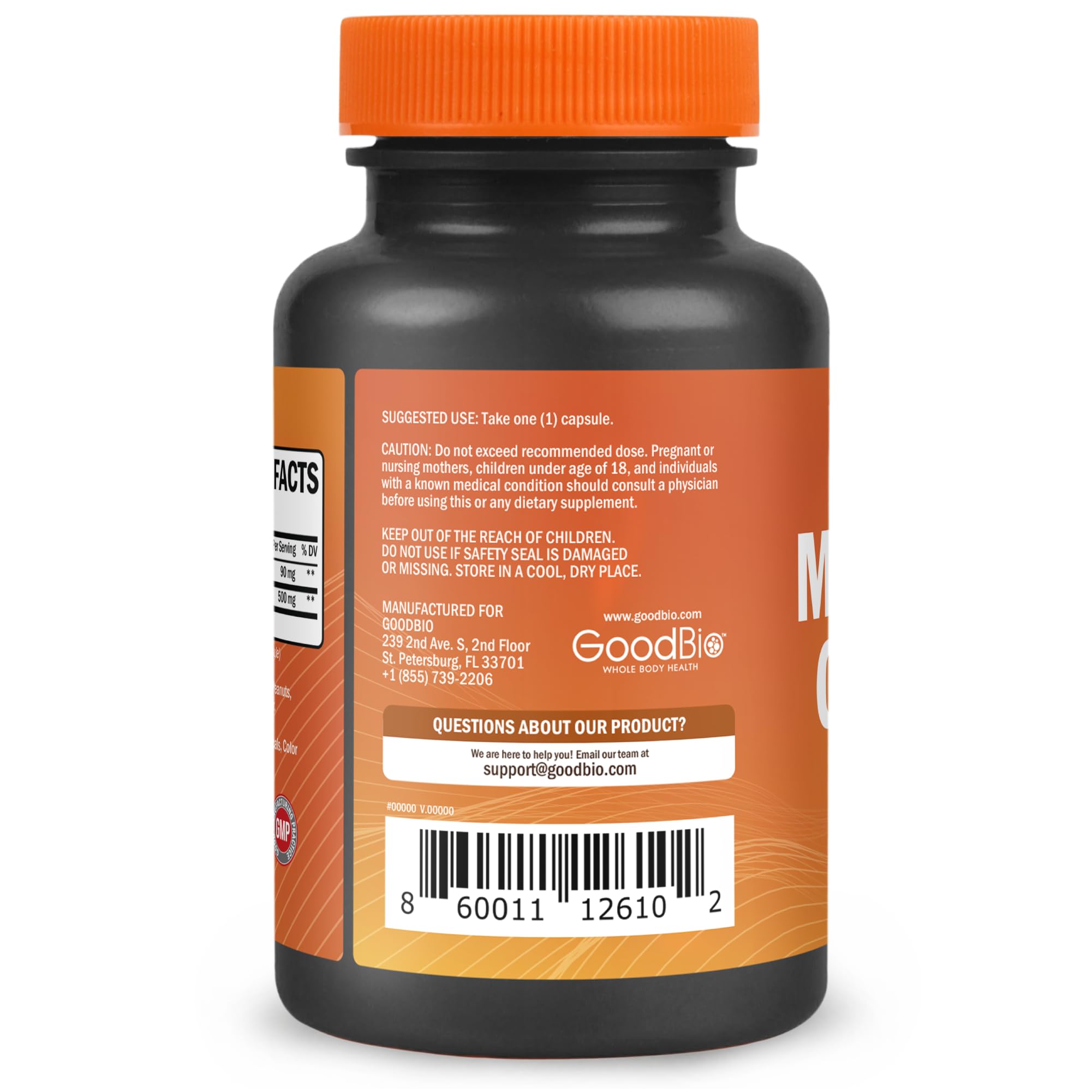 GOODBIO Heart, nerve, and bone health support potential.