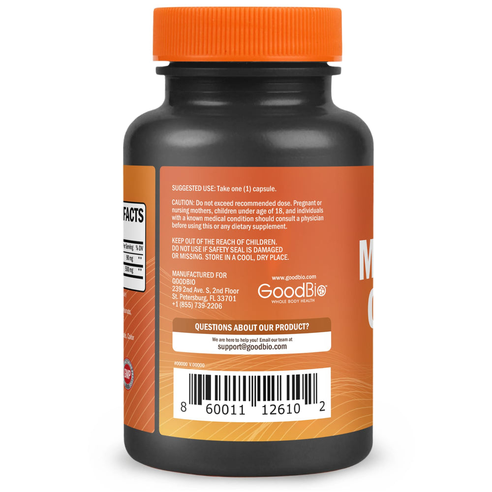 GOODBIO Heart, nerve, and bone health support potential.