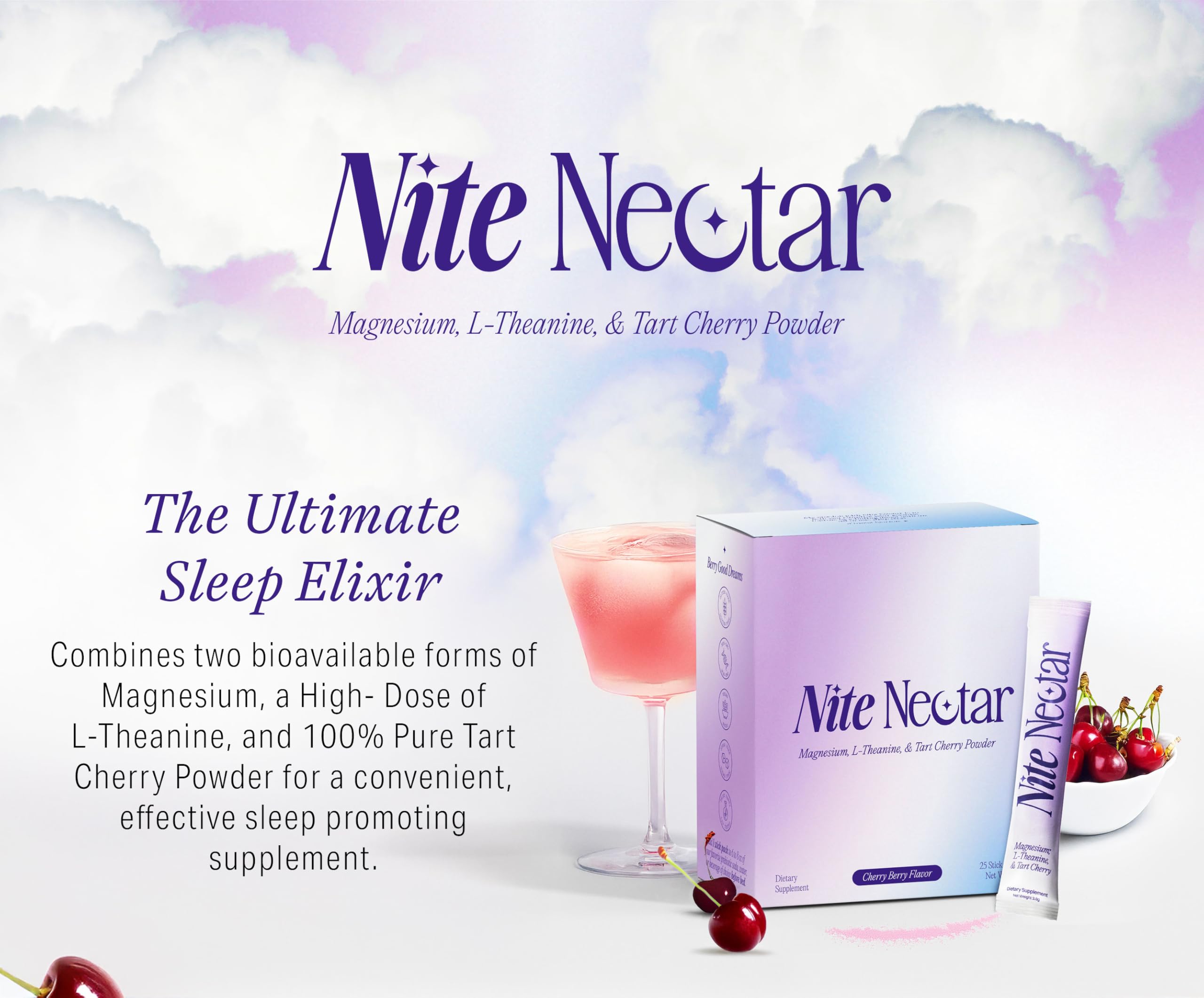 Goodi Naturals Nite Nectar sachets prepared for a relaxing sleep ritual.