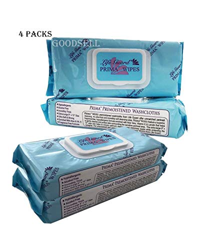 GOODSELL Premium 13x9 XL wipes close-up texture showing thick, ultra-soft material for gentle cleansing