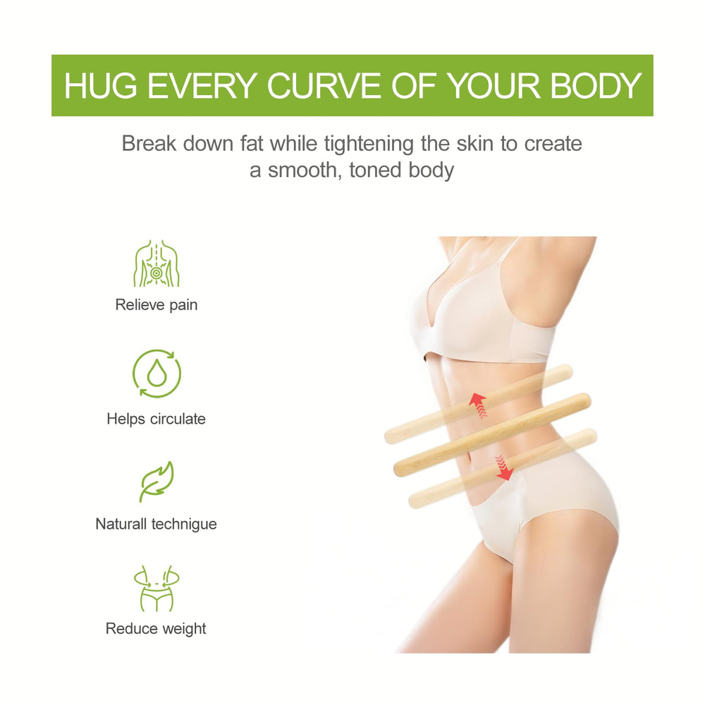 Goodtar bamboo massage sticks durable bamboo construction supports long-term use.